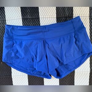 Lululemon speed shorts size 6